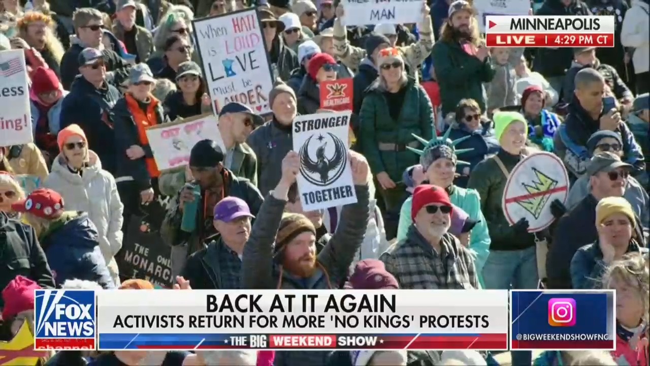 No Kings' Rallies Fueled By Plump $3 Billion Budget From Hundreds of Organizations: Fox News