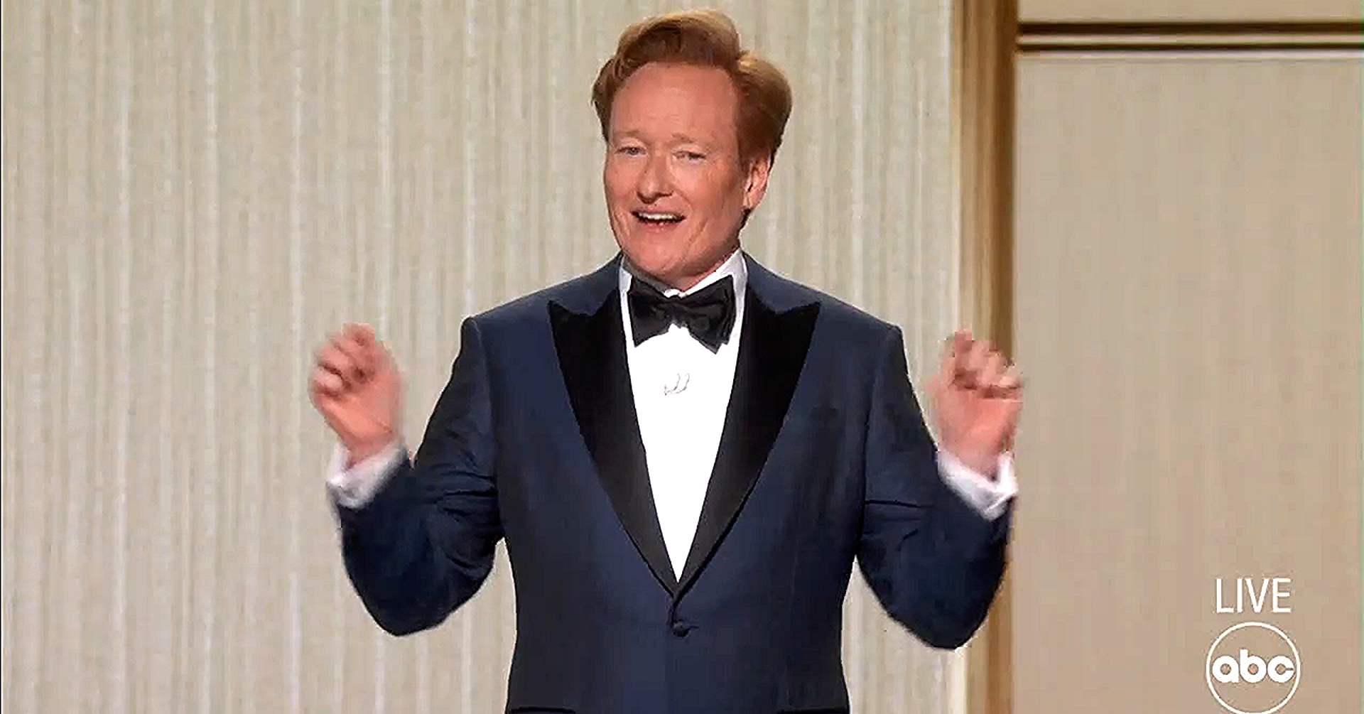 Oscar Host Conan O’Brien Makes Trump ‘Small Penis’ Joke During Show