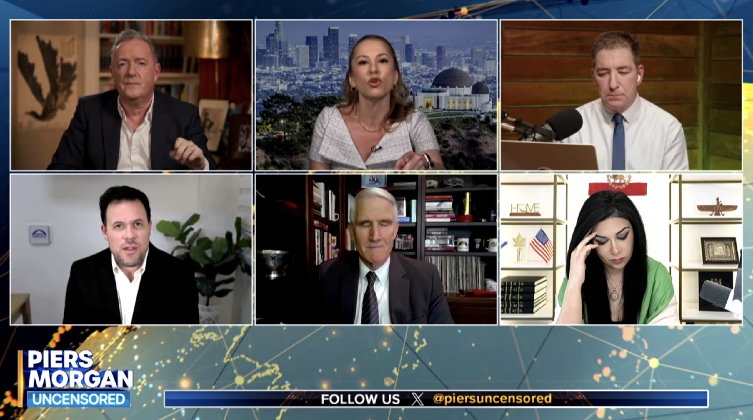 You Terrorist Piece of Crap!' Piers Morgan Debate Blows Up Over Bombing of Iran