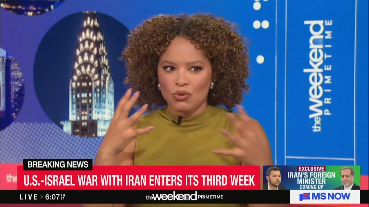 MS NOW Host Rips Trump and Hegseth for Unleashing a Bit of Racism' on Iran Which Is Merely an Opponent'