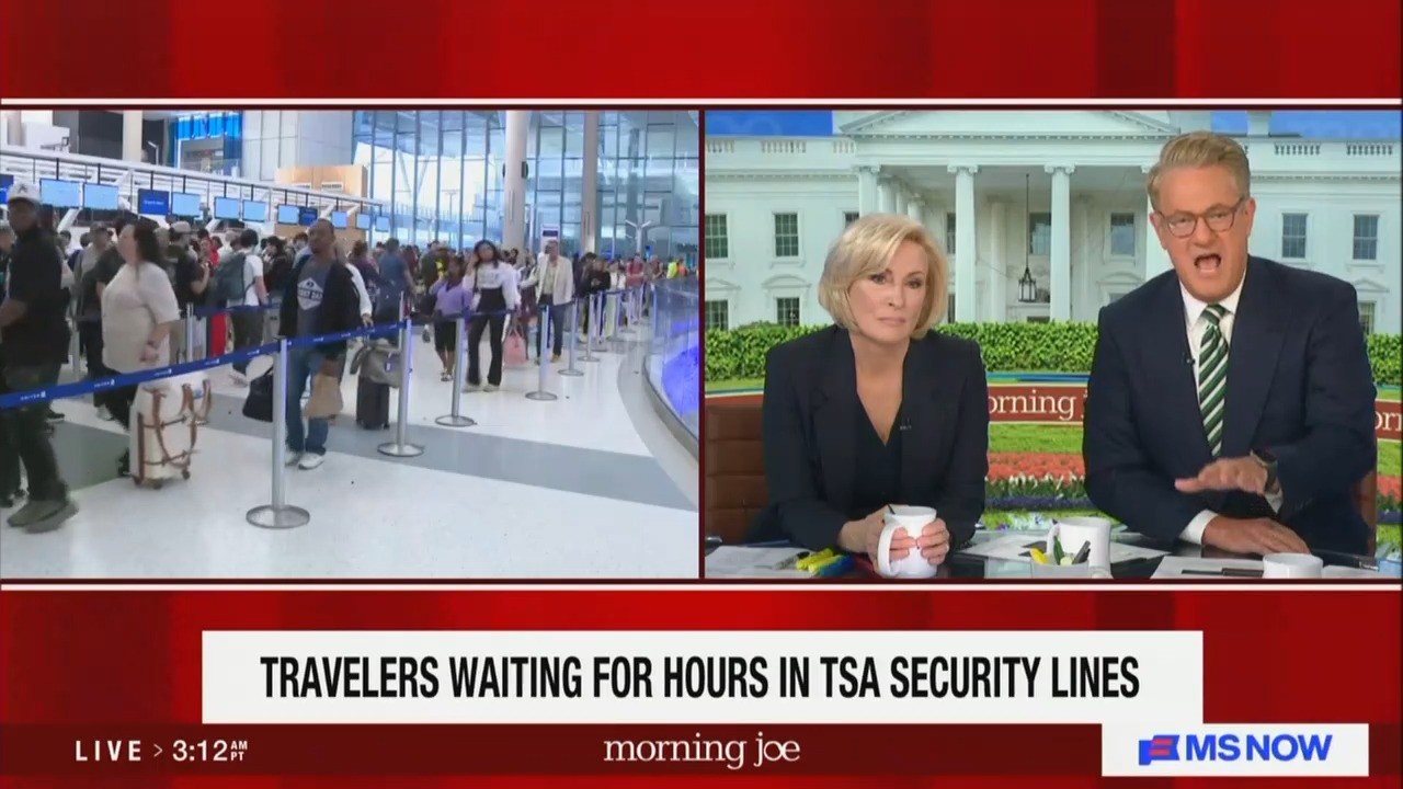 Joe Scarborough Goes Off on Republicans Failing to Pay TSA