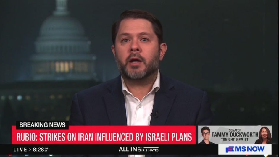 Sen. Ruben Gallego was aghast at the rationale offered by the Trump administration for bombing Iran.