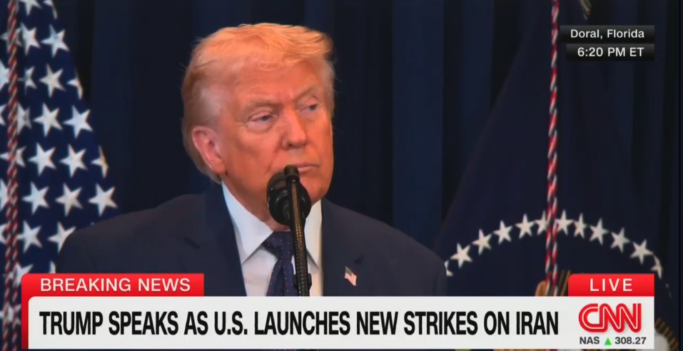 Why Are You the Only Person Saying This?' Reporter Asks Trump About Dubious Claim That Iran Bombed Own School