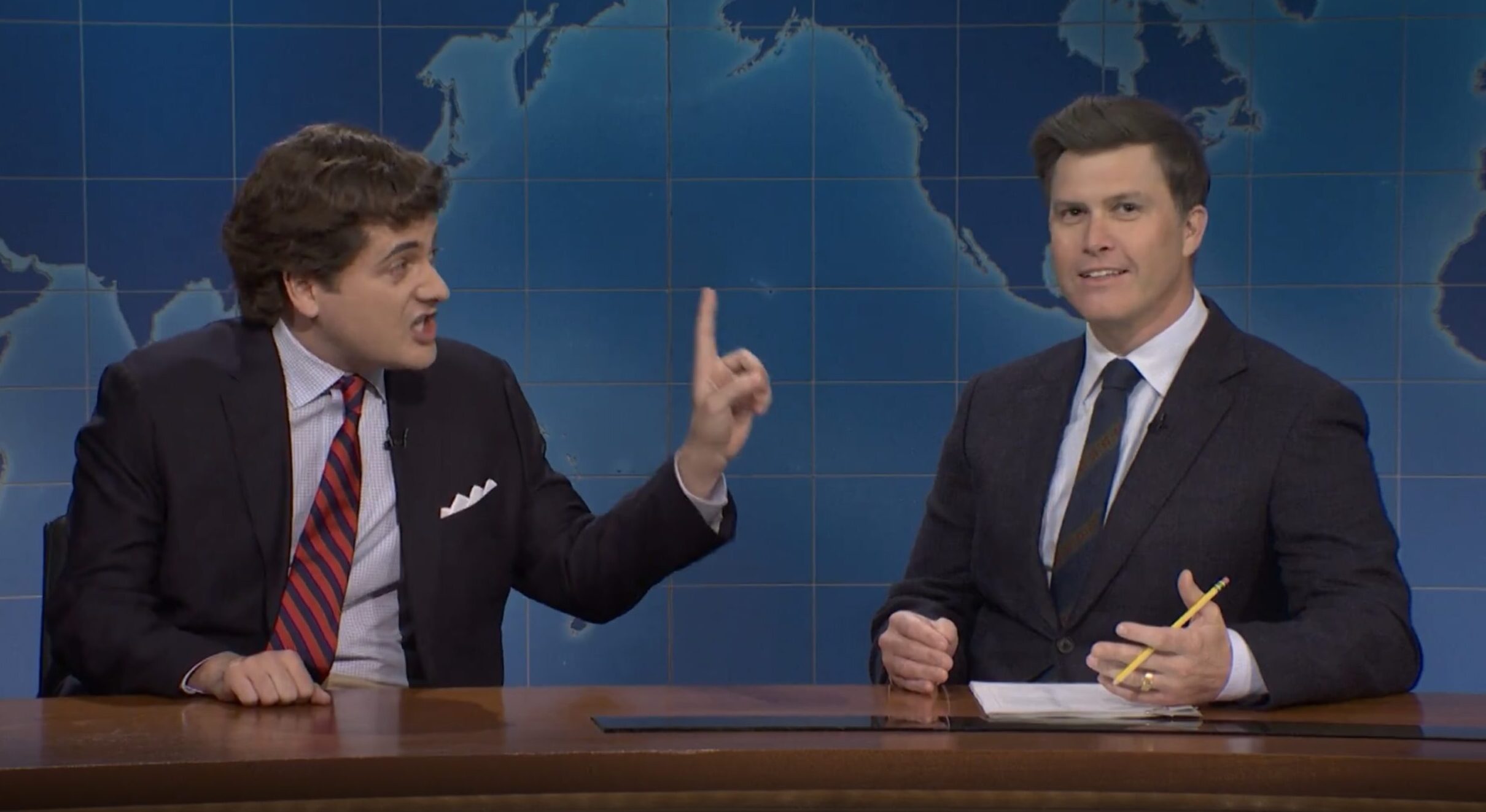 SNL Rips Tucker Carlson With Jeremy Culhane's Spot On Sendup