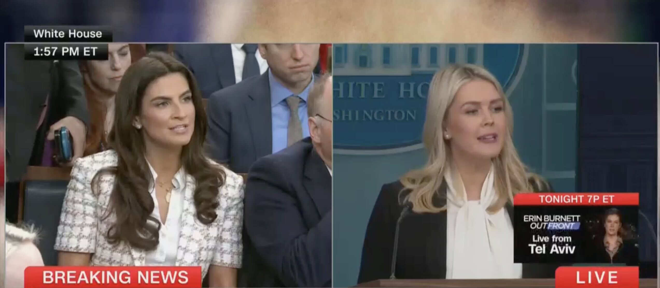 WATCH: Karoline Leavitt LOSES IT on CNN's Kaitlan Collins in Fiery Briefing Clash Over Dead Soldiers