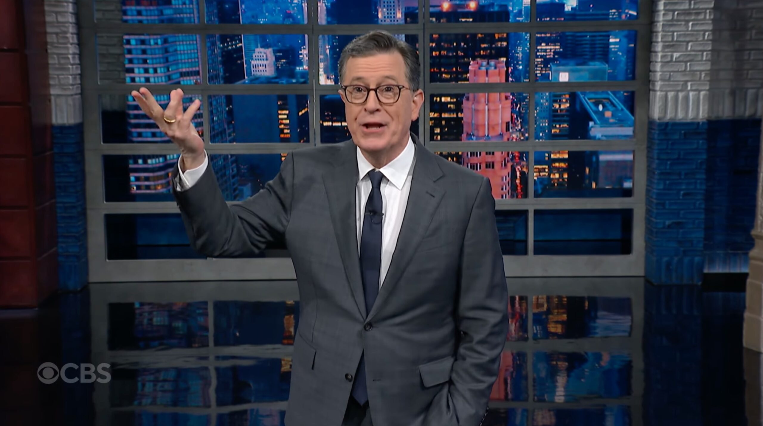 Damn it!' Stephen Colbert Mocks Trump For Calling Conflict He Insisted Was Not a War' a War'