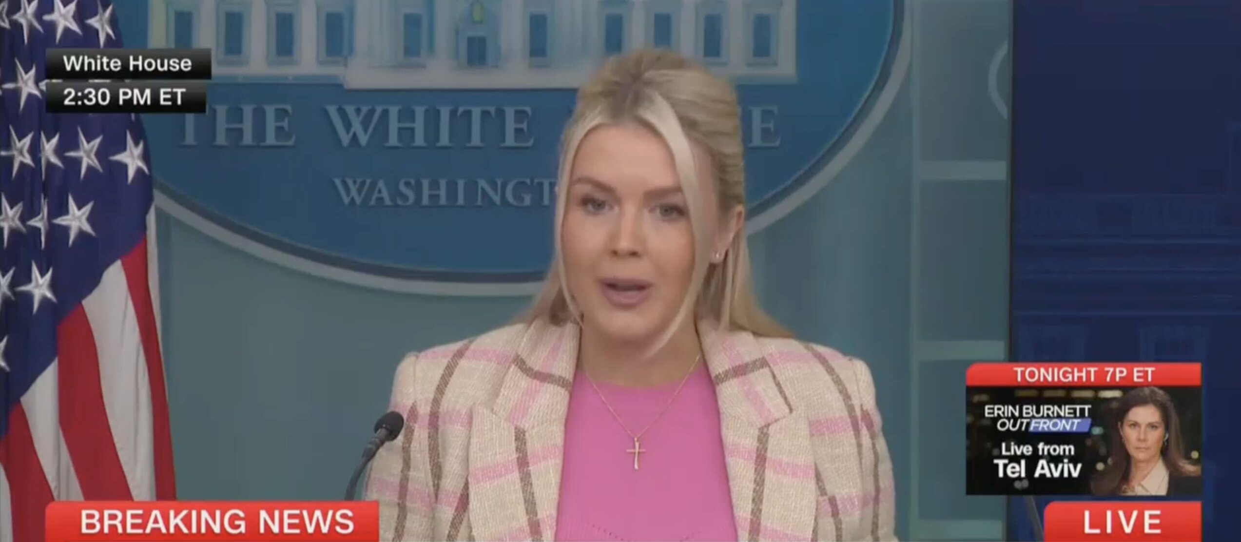 Karoline Leavitt Hangs Trump's Energy Secretary Out to Dry Over Deleted Claim About Oil Tankers: Post Was Taken Down Pretty Quickly'