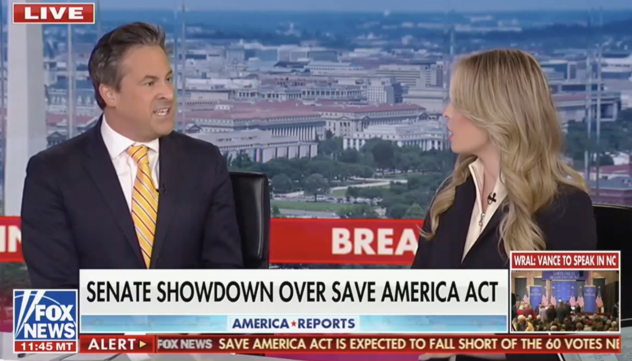 Biden Alum Suggests Democrats Will Be Winners of Trump's SAVE Act in Fox News Throwdown
