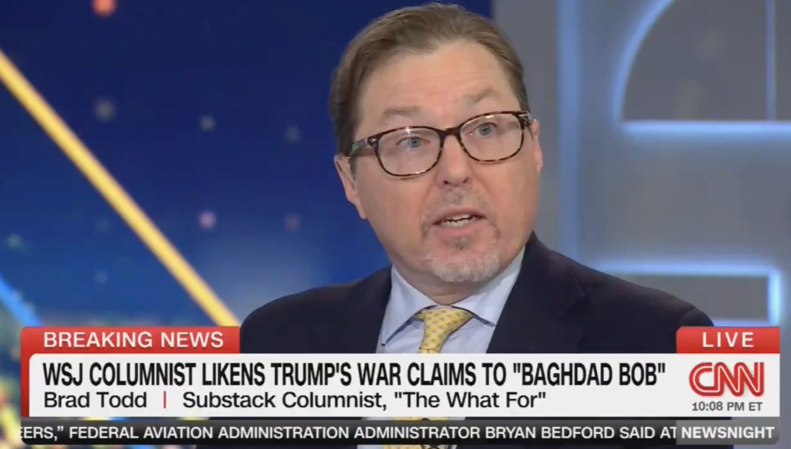CNN Guest Says Dem Senator's Job' Is To Support Trump's War