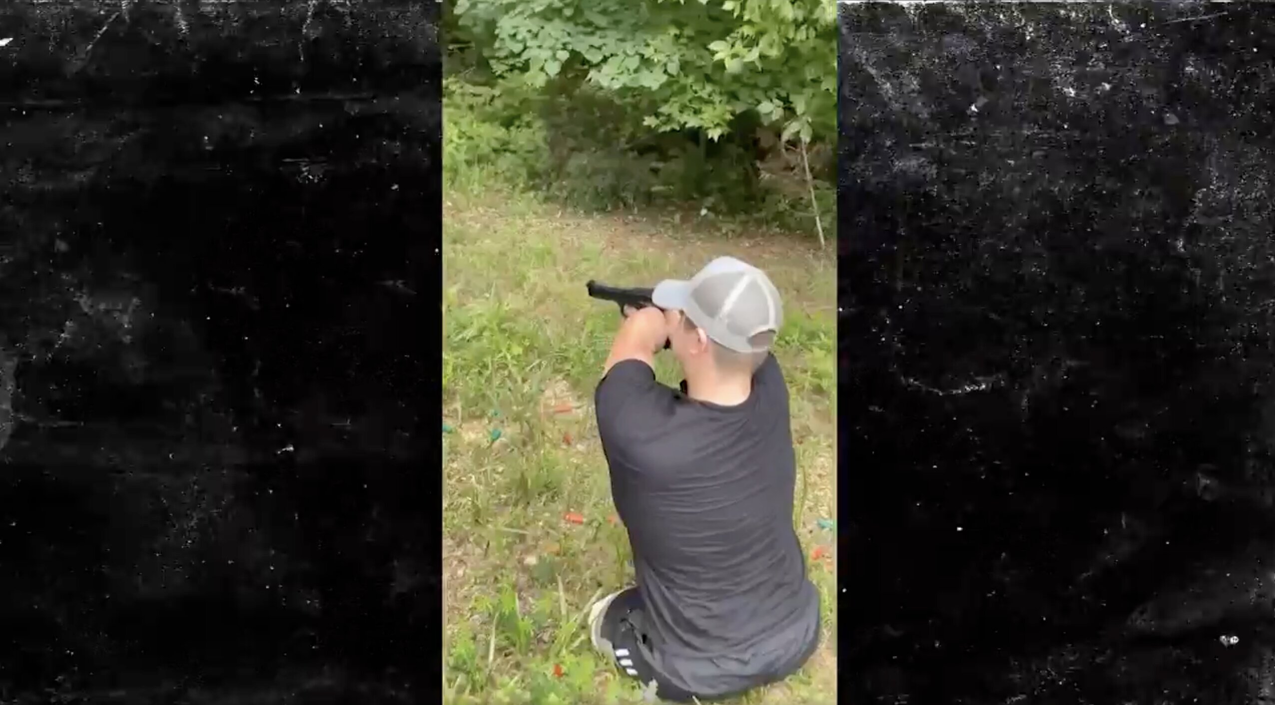 Video of Quadruple Amputee Cornhole Pro Firing a Handgun Goes Viral After He's Charged With Murder
