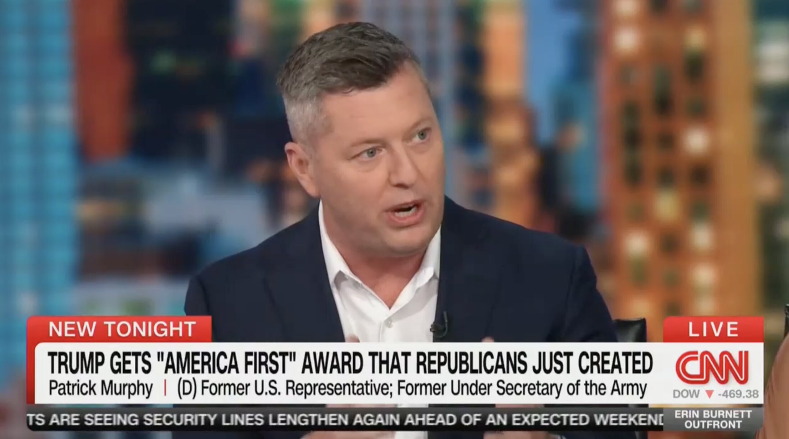 Patrick Murphy Flames Mike Johnson for New Award For Trump: Beneath That Office To Kiss Ass'