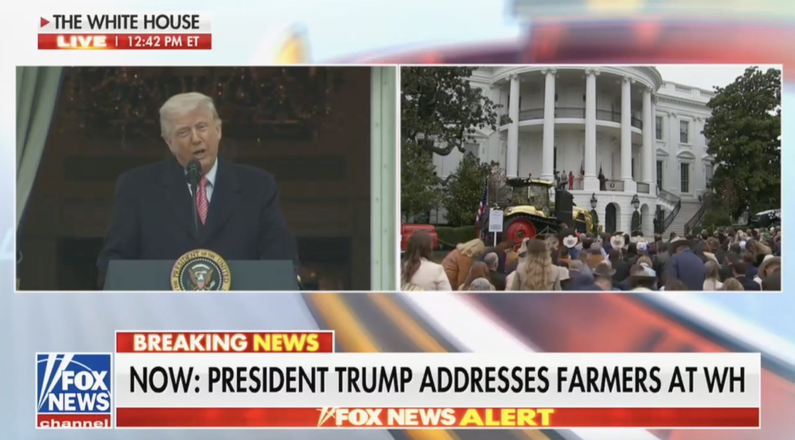 Doesn't Matter to You, Right?' Trump Claims Tariff-Hit Farmers Make Enough Money'