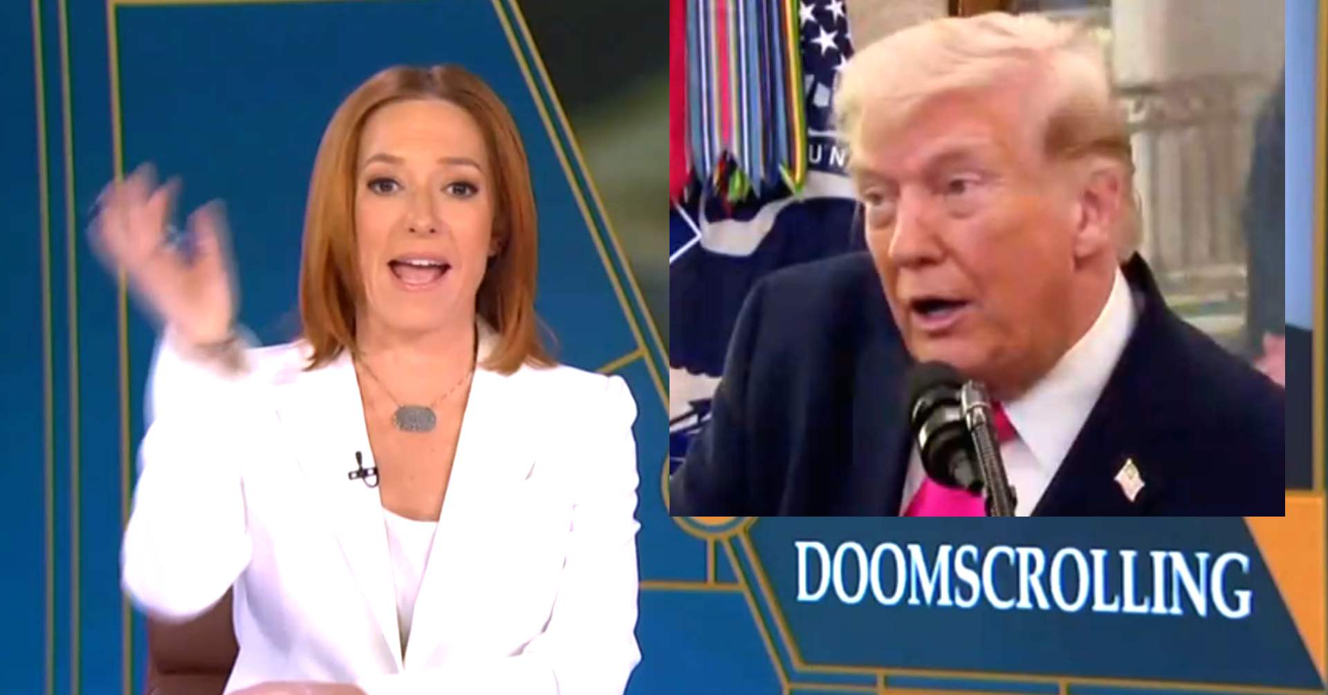 Psaki Hits Trump With Barrage of Video Receipts Amid Highlight Reel Briefing Bombshell