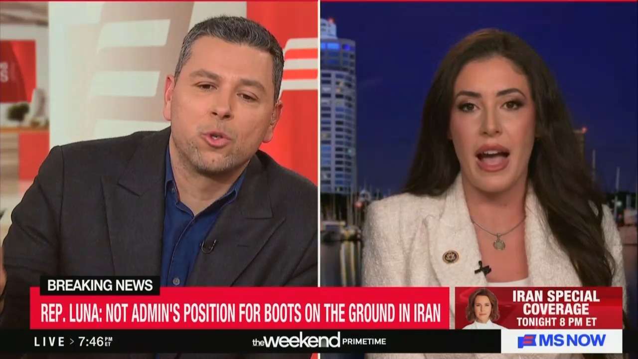 House Republican's MS NOW Interview Blows Up After Host Challenges Her Claim That Iran Is Responsible for Thousands' of US Deaths