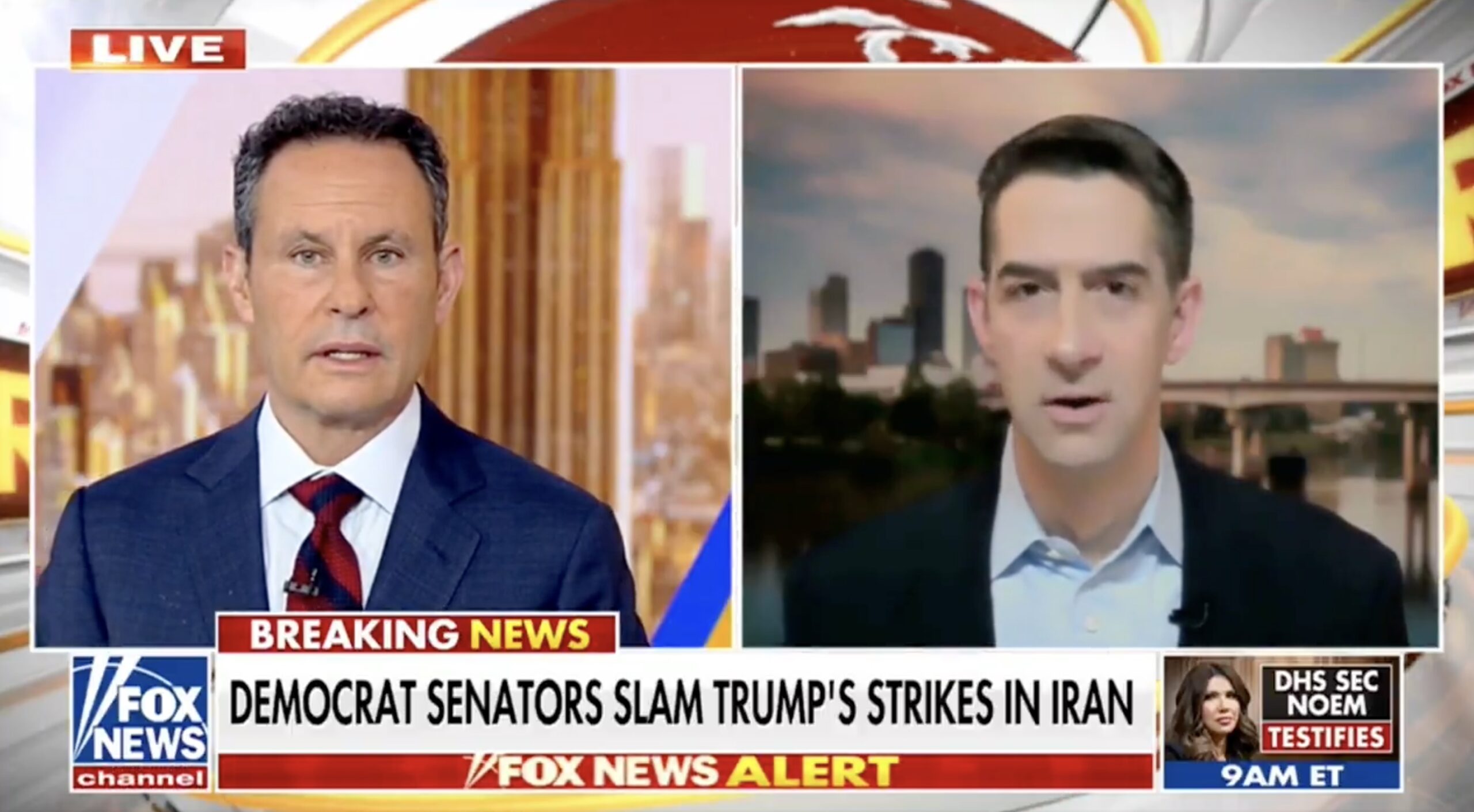 Tom Cotton Says Iran Has Been An ‘Imminent Threat to U.S. For 47 Years’