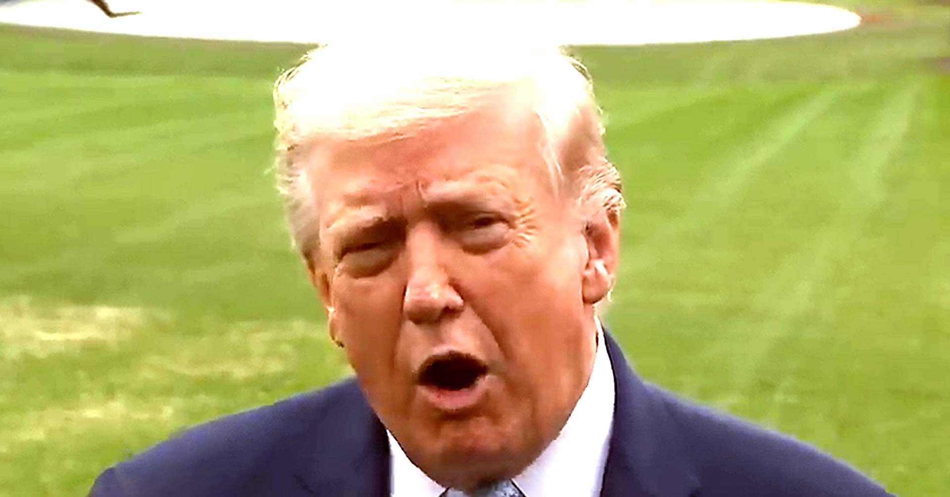 Trump Threatens ICE at Airports In Rant From Golf Course