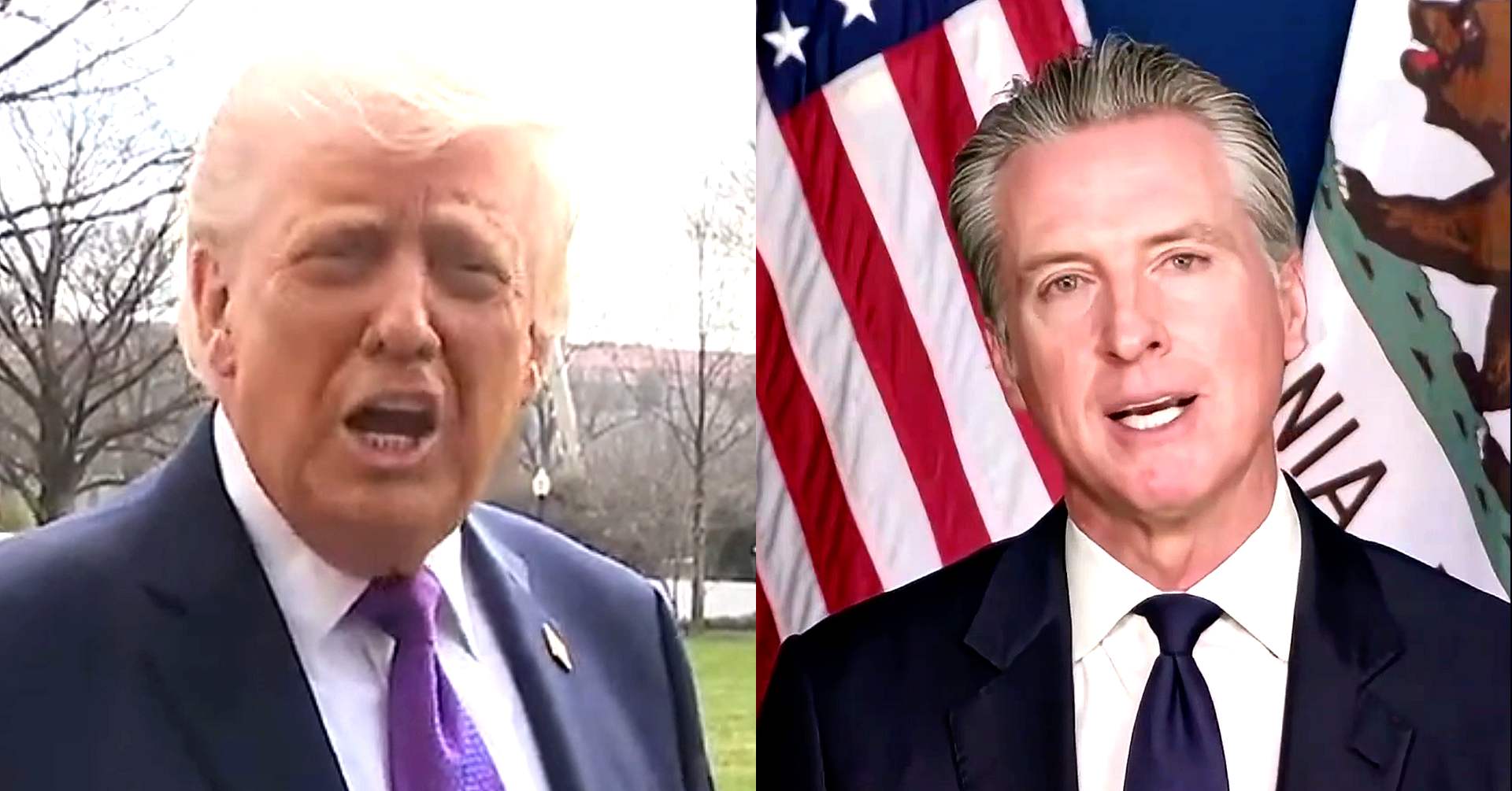 Trump Gives New Bizarre Answer About CA Drone Attack Story