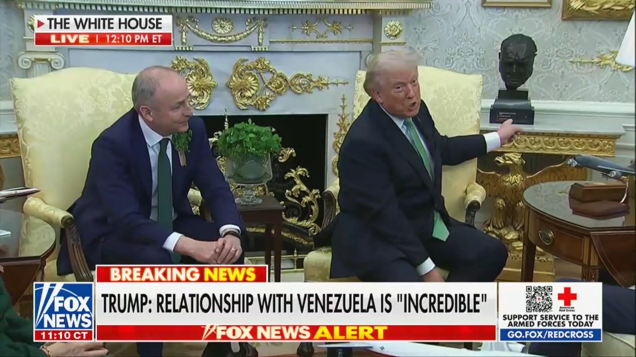 Trump Breaks Out Churchill Bust to Bash Keir Starmer: Unfortunately, Keir Is Not Winston Churchill'