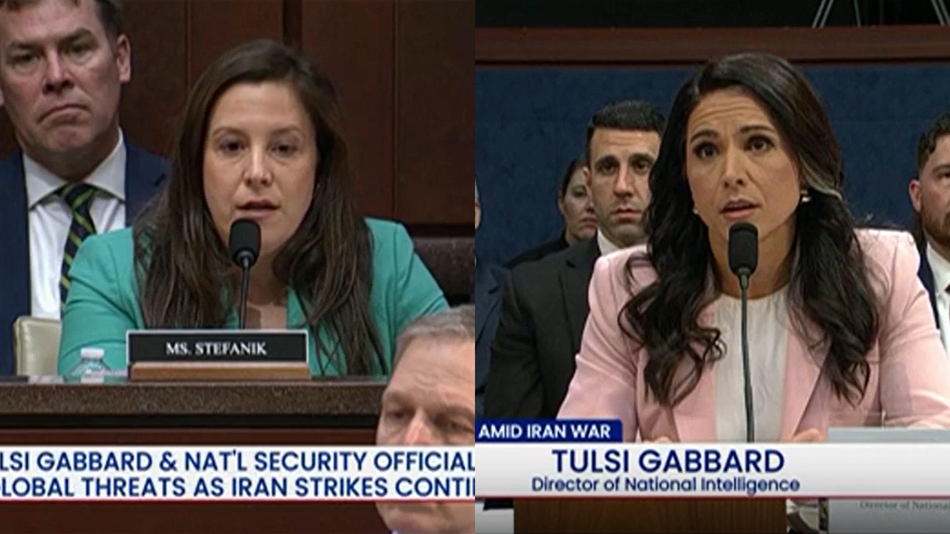 Do You Agree or Disagree?' The GOP's Elise Stefanik Grills Tulsi Gabbard About Joe Kent