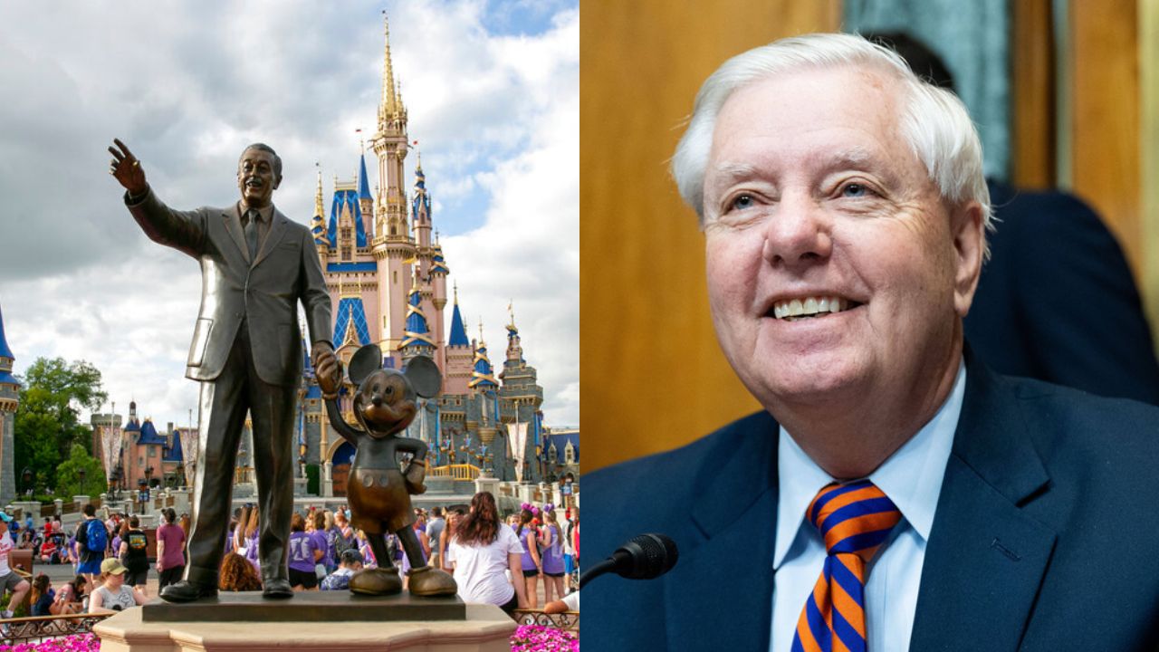 Lindsey Graham Spotted Dining at Disney World as DHS Shutdown Drags on