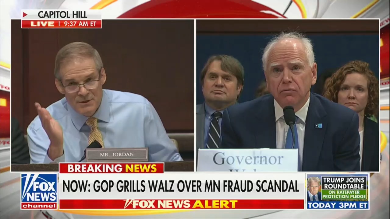 GOP Lawmaker Brawls With Tim Walz on Fraud Scandal: Somebody's Lying!'