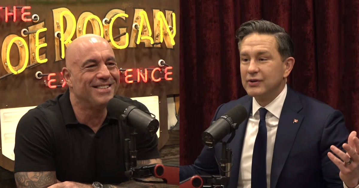 Rogan and Canada's Conservative Leader Roast Trump's 51st State Talk: I Just Wish He'd Knock That S**t Off'