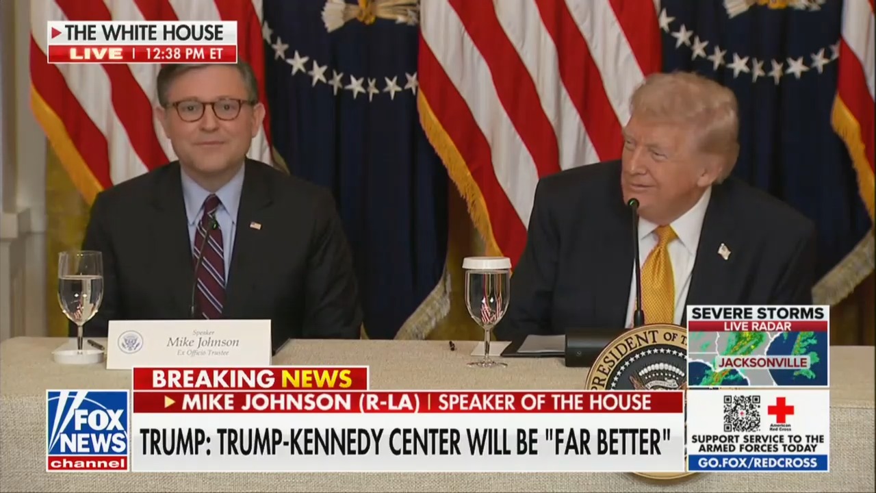 Dead by June': Trump Drags Mike Johnson Into Bonkers Tangent About Congressman's Grim Health Diagnosis