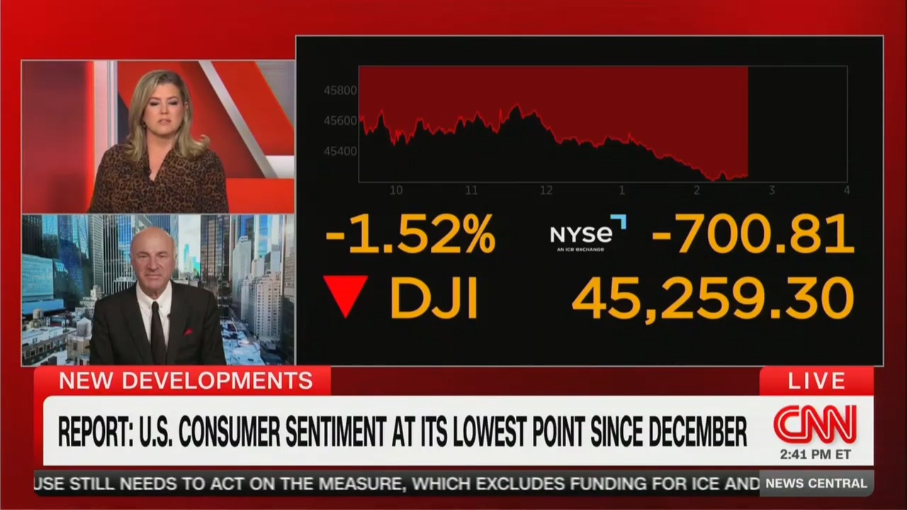 Kevin O'Leary And Brianna Keilar Tussle On CNN After He Suggests Market Correction Is a Buying Opportunity