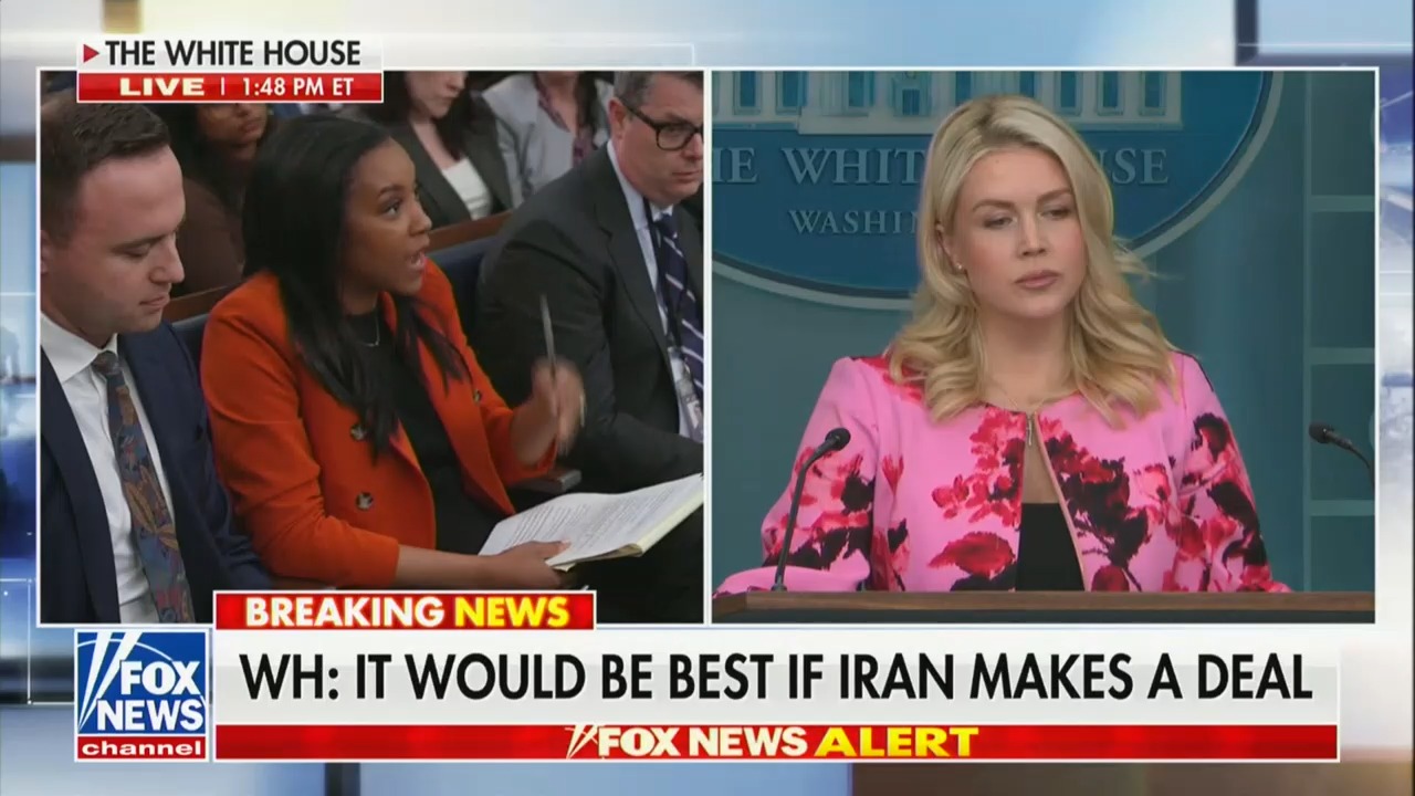 Karoline Leavitt Shades ABC’s Rachel Scott For Asking About Iranian Statements