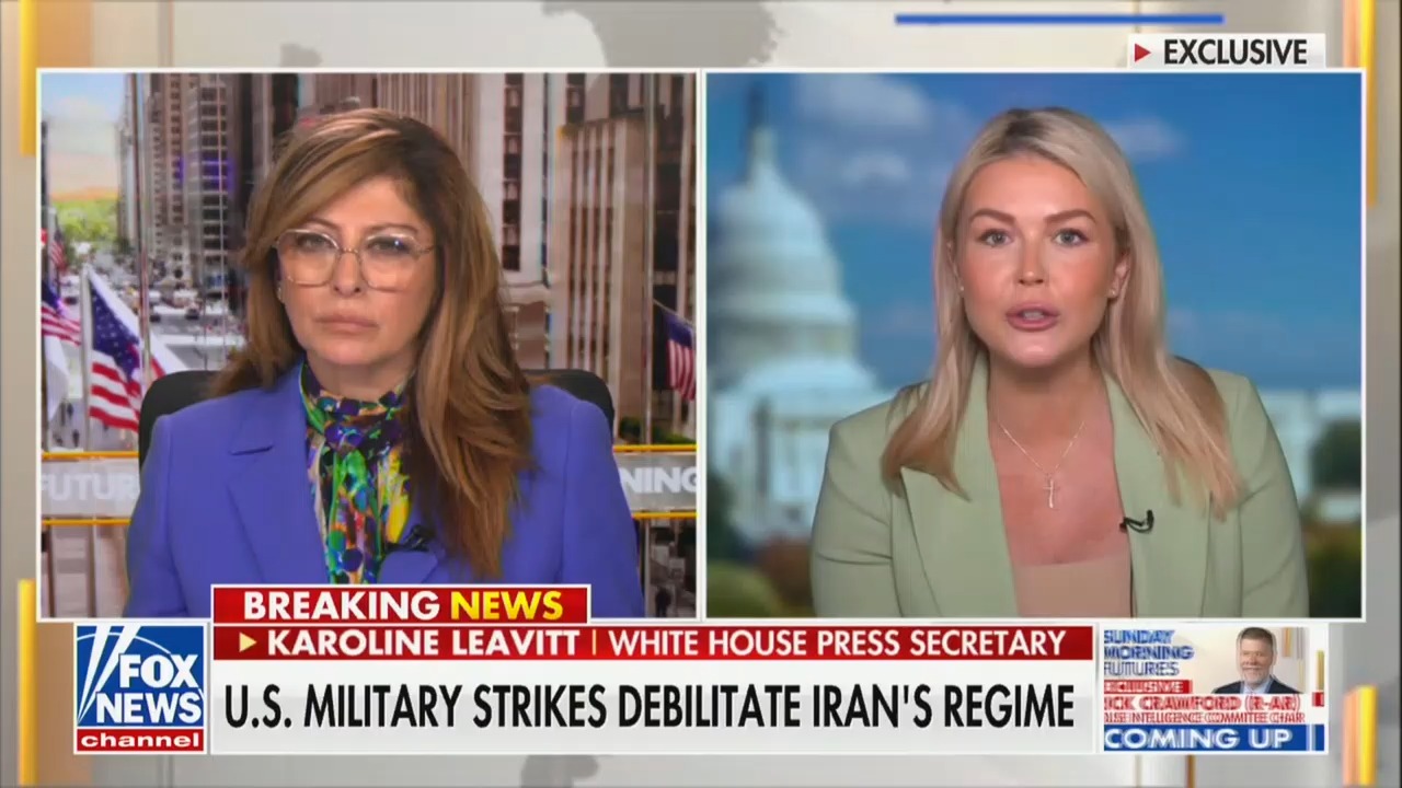 Fox's Maria Bartiromo Quizzes Trump Spox On Possibility of Ground Troops in Iran: Mothers Are Worried That We're Going to Have a Draft'