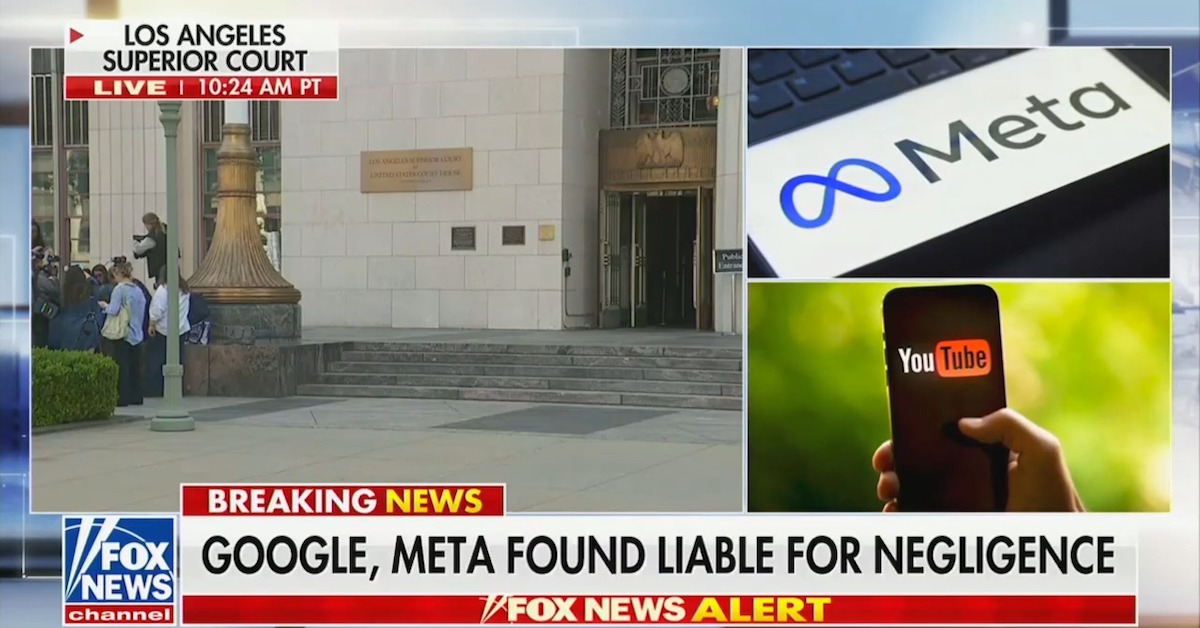 BREAKING: Meta and YouTube Both Found Liable In Landmark Social Media Case