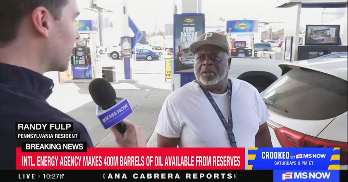 People Aren't Happy!' Angry Americans Vent About Gas Prices on MS NOW Amid Trump-Iran War