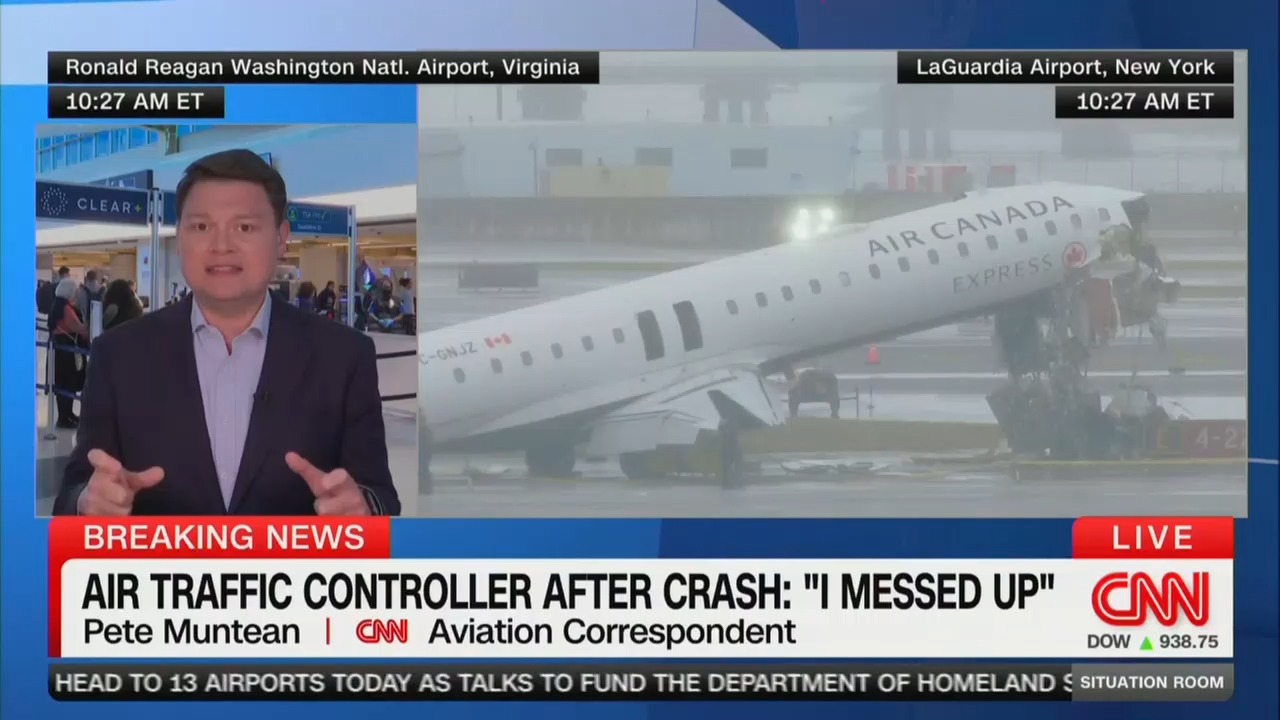 Some Big Questions Here': CNN's Aviation Expert Says a Comms Review of LaGuardia Crash Will Be Crucial
