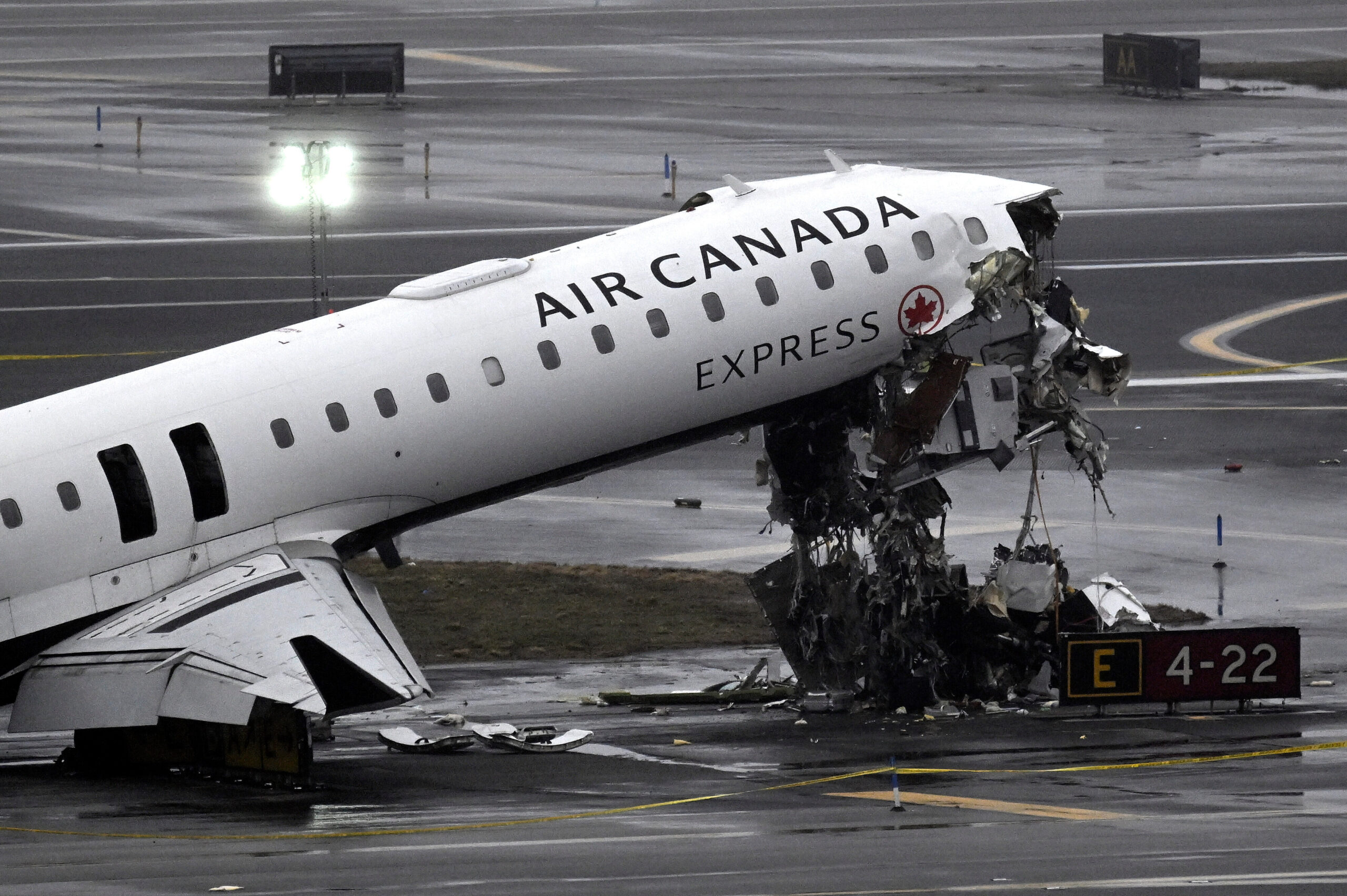 WATCH: Harrowing New Video Shows Moment Air Canada Flight Plowed Into Emergency Truck Killing Pilots