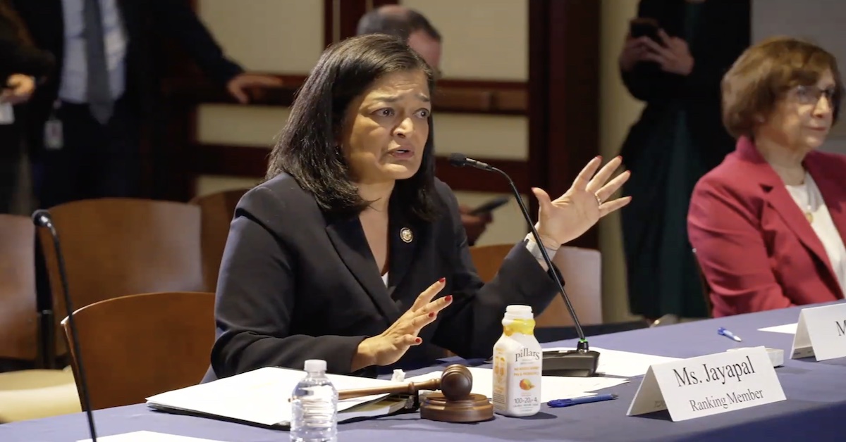 Pramila Jayapal Wants 'Reparations' for Illegal Immigrants
