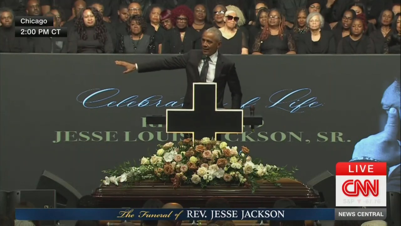 Obama Goes OFF on Trump at Jesse Jackson Funeral: 'Greed and Bigotry!'