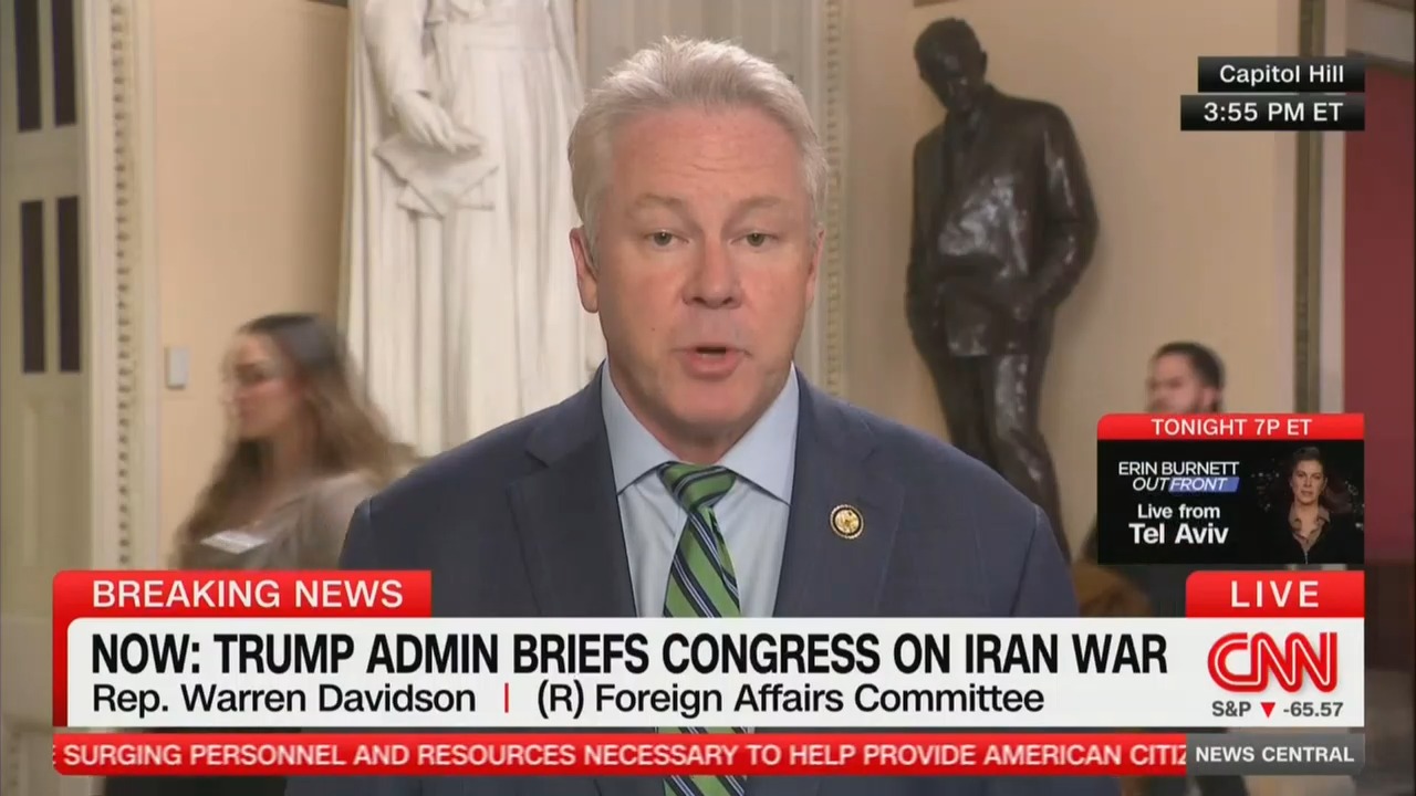 &lsquo;Tired of the Endless Wars&rsquo;: GOP Congressman Tells CNN Americans Are &lsquo;Right to be Skeptical&rsquo; of Trump&rsquo;s Iran Operation