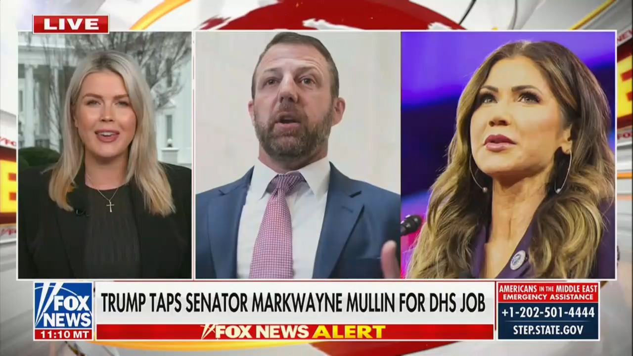 Karoline Leavitt Tells Fox Trump Is Very Excited' About New DHS Head After Noem Ouster