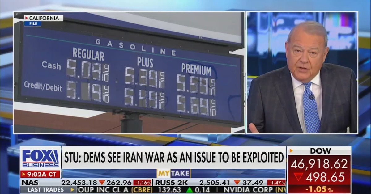 Fox's Stuart Varney Declares Iran War 'Not Going That Well'