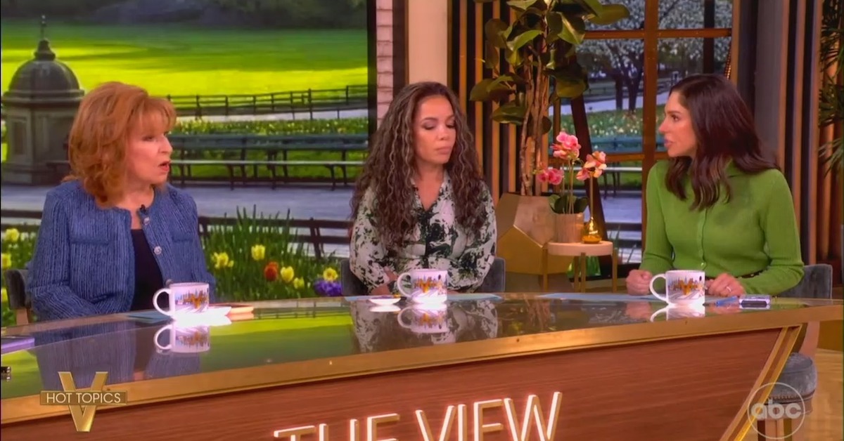 Joy Behar Snaps at View Guest Host During Iran Spat: Don't Make It Sound Like I'm Against the Military'