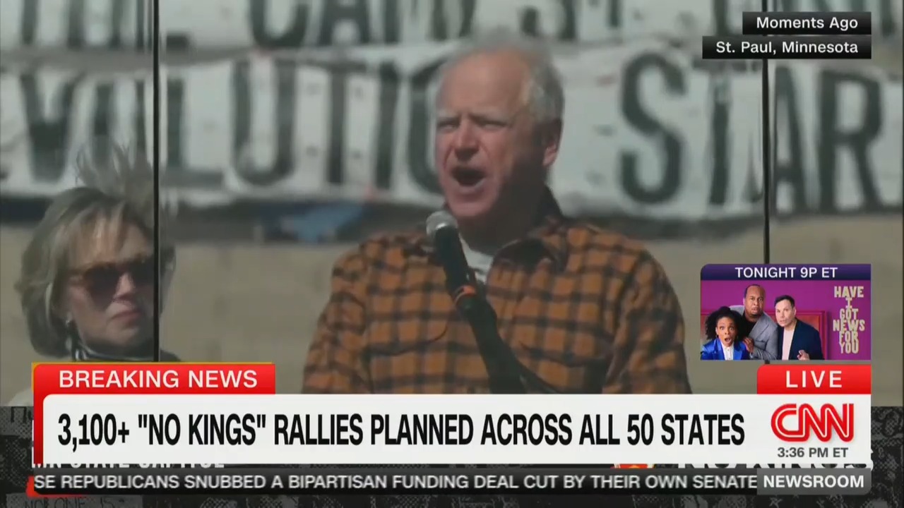 Tim Walz Vows at No Kings Rally': We Will Never Leave The Side Of Our Somali Minnesotans'