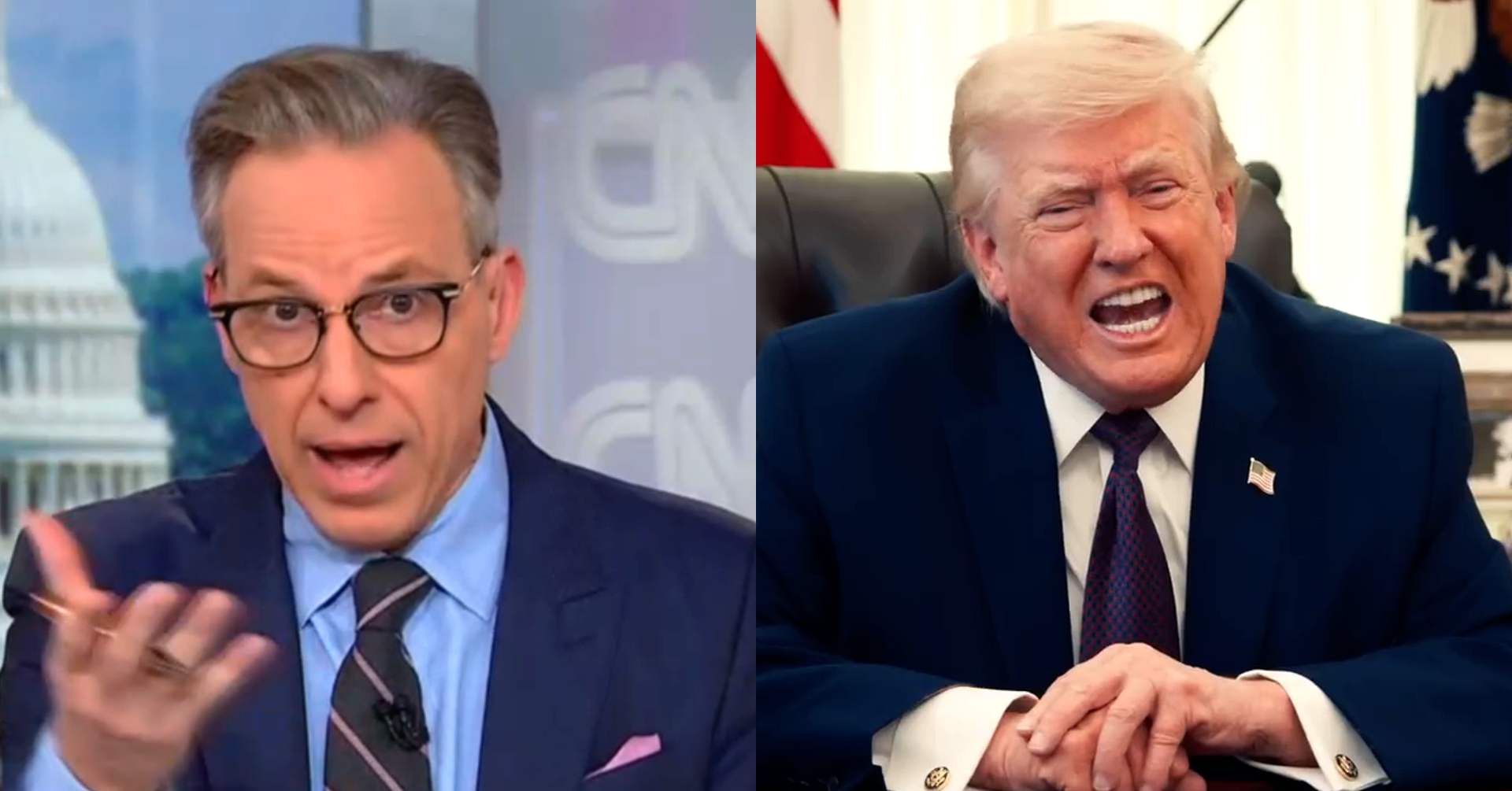 CNN's Jake Tapper Hits Back Hard at Trump Attacks: Our Job Is Not to Please the President'