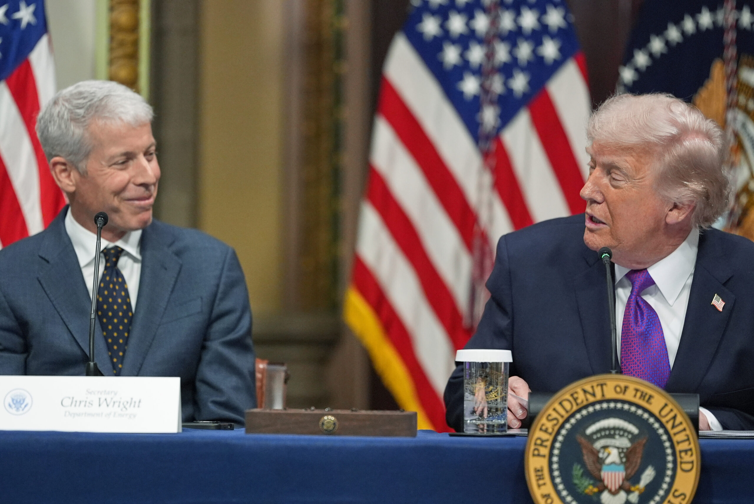 Trump Calls Out Energy Secretary Chris Wright on Gas Prices