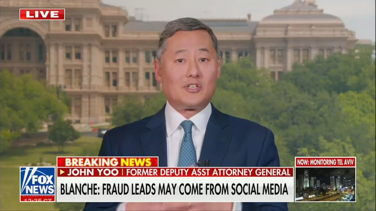 Nothing Wrong!' Right-Wing Legal Star John Yoo Defends Trump Revenge Tour Prosecutions