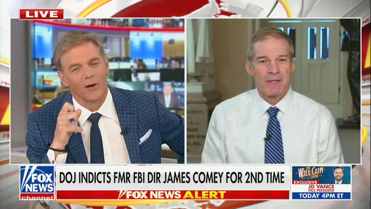 Fox Anchor Bill Hemmer Cuts Off Jim Jordan in the Middle of Comey Rant: ‘Everything You Listed He’s Not Being Charged’
