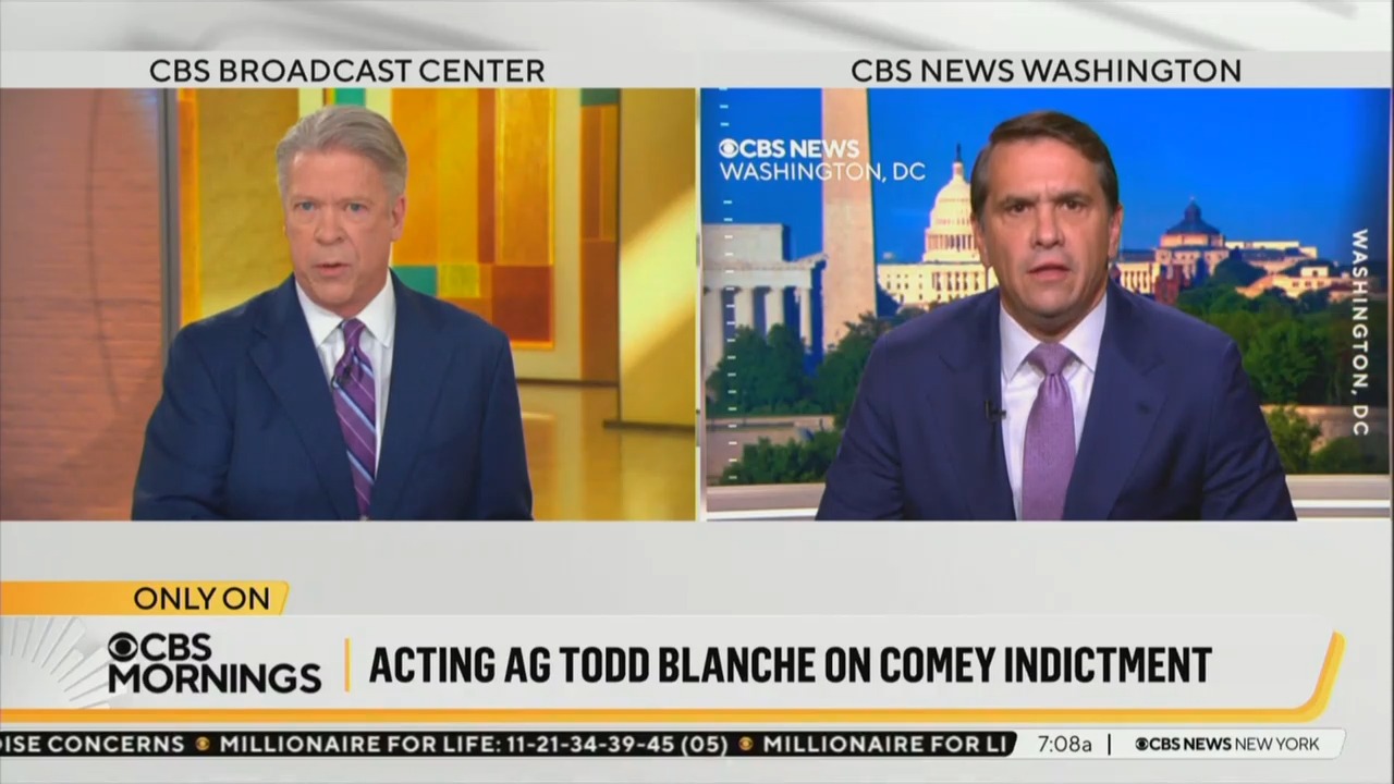 Major Garrett Grills Todd Blanche Over Jack Posobiec