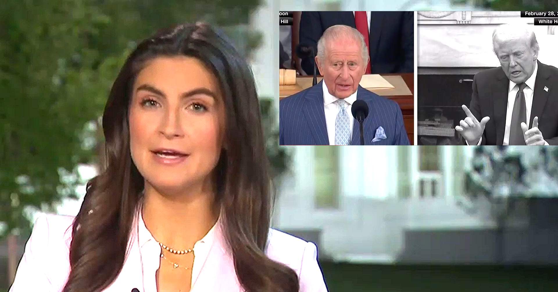 CNN's Kaitlan Collins Hits Trump With Awkward Side-by-Side Package of King Charles Jabs