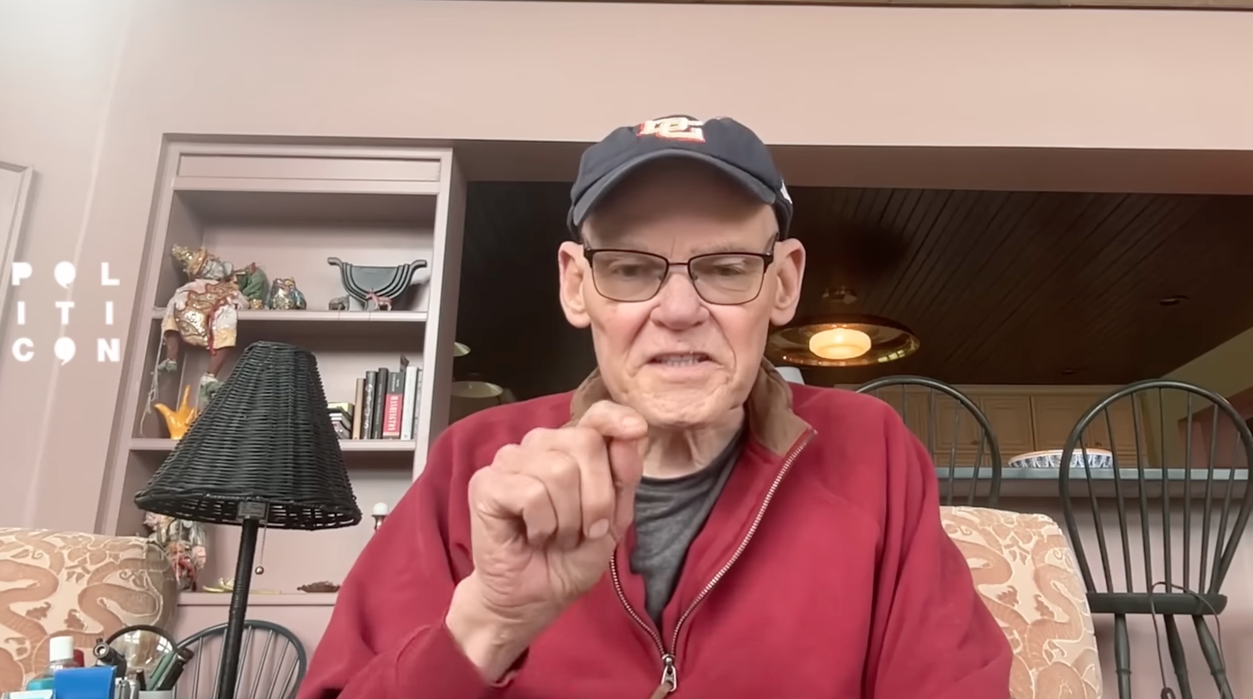 James Carville Throws Down Gauntlet to Trump in Clapback to Prez's Wacko' Screed
