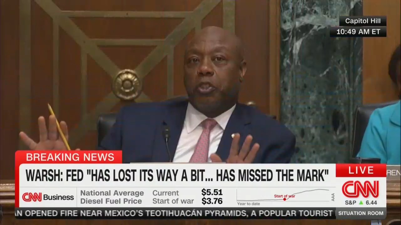 We're Not Gonna Have Two Chairmen': Tim Scott Rebukes Elizabeth Warren During Heated Hearing Feud