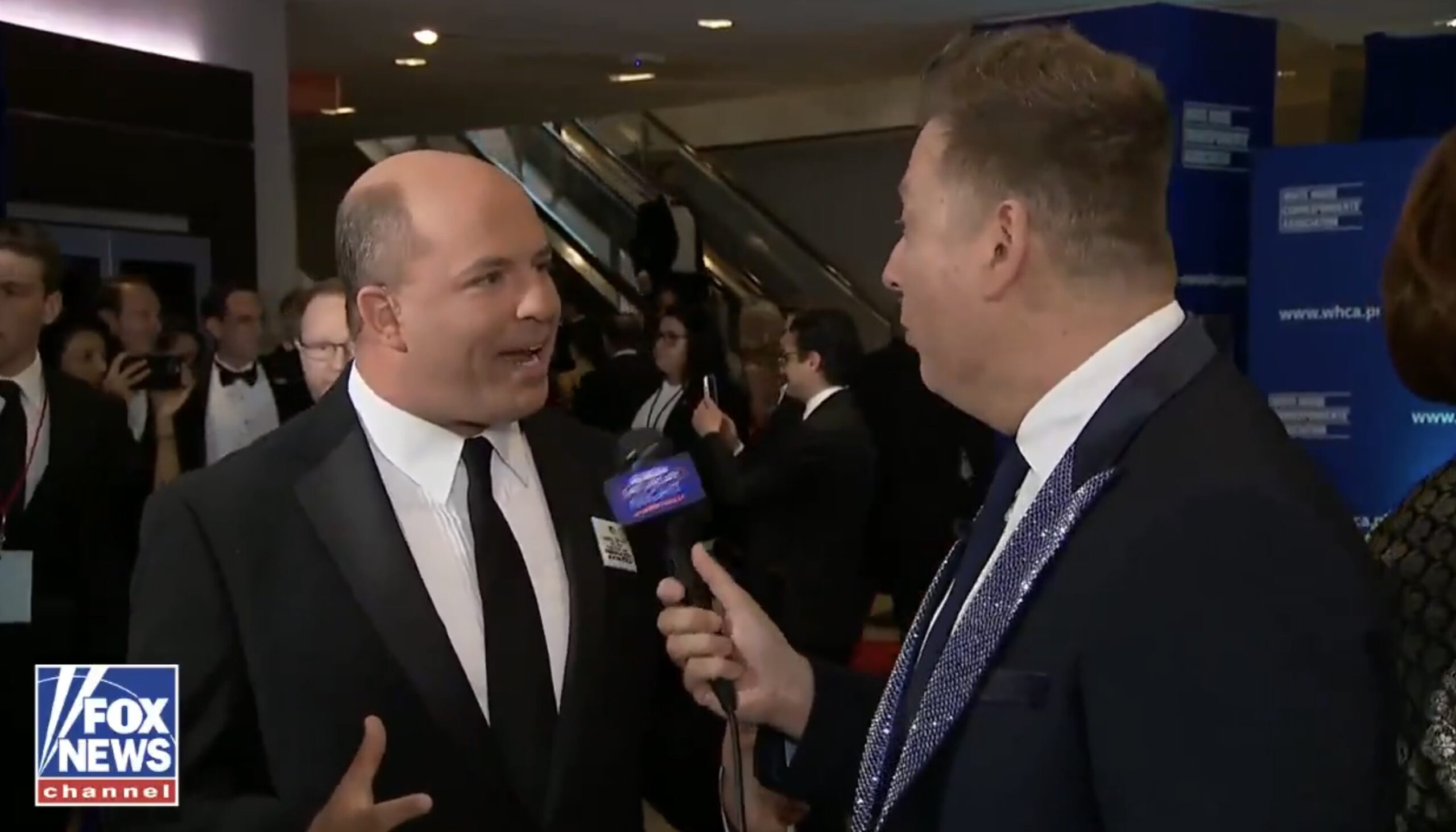 Fox Host Confronted CNN's Brian Stelter on Red Carpet  and This Is What He Asked Him